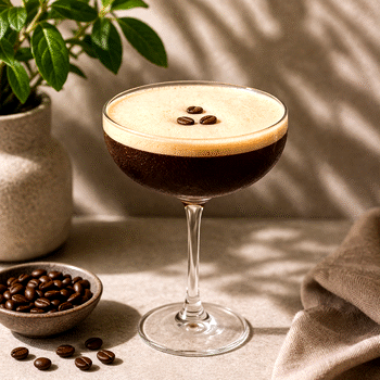 Espresso martini, alkoholfri drink, opskrift