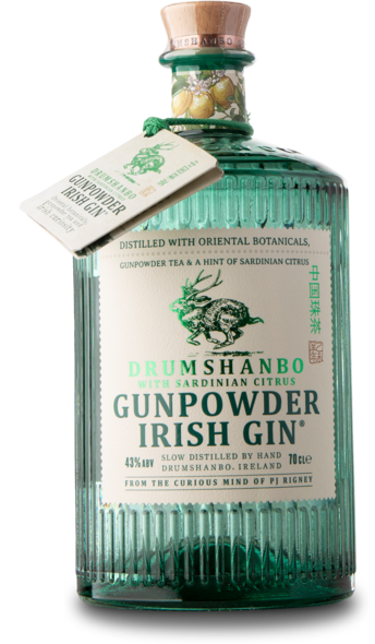 Drumshanbo Gunpowder Sardinian Citrus Irish Gin 43%, 70 cl