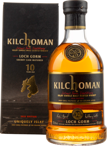 Kilchoman Loch Gorm 2026, 10 år, 46%, 70 cl