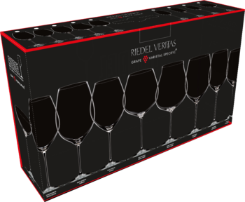 Riedel Veritas Tasting Set -Rødvin med Bobler 5449/47-2 - 4 glas