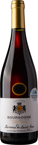 2023 Bourgogne Pinot Noir Baronne de St Jean, AOP