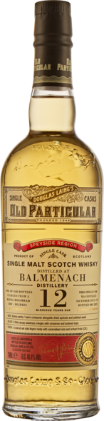 Old Particular Balmenach 12 år 48,4%, 70 cl