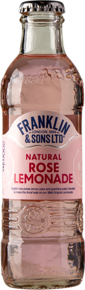 Franklin & Sons  Rose Lemonade , 20cl, Franklin & Sons