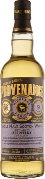 Provenance Aberfeldy 9 år 46%, 70 cl