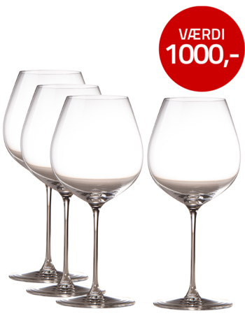 Riedel Veritas Burgundy Red & White Value Set 5449/77 , 1 stk = 4 glas
