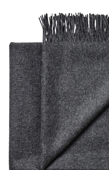 Silkeborg Uldspinderi Arequipa Halstørklæde 30x200 cm. Dark Grey