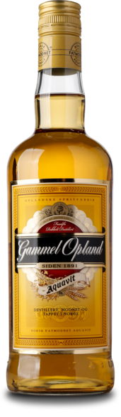 Gammel Opland Aquavit 41,5%, 70 cl