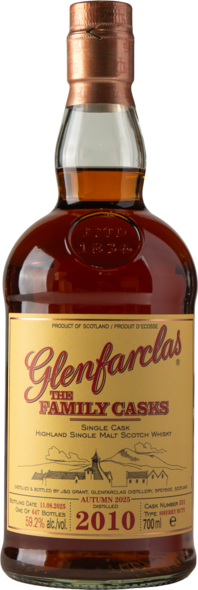 2010 Family cask A25 #531 59,2%, 70 cl, J & G Grant