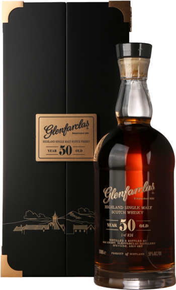 Glenfarclas 50 Years, 50%, 70 cl, J & G Grant