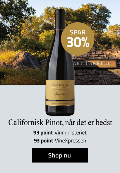 Californisk Pinot, når det er bedst
