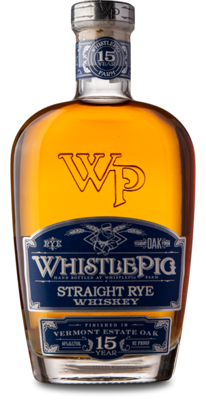 WhistlePig 15 år Rye Whiskey, 100% Rug, 46%, 70 cl