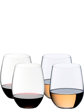 Riedel O Wine Tumbler Cabernet / Merlot + Viognier / Chardonnay (Value Pack - Buy 3 Get 4) 7414/50, 4 glas