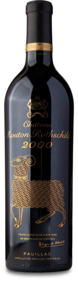 2000 Château Mouton Rothschild, Pauillac 1. Cru Classé