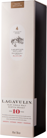 Lagavulin 10 Years Travel Exclusive 43%, 70 cl