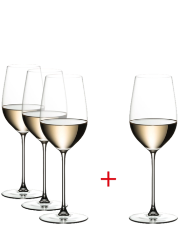Riedel Veritas Riesling / Zinfandel (Value Pack - Buy 3 Get 4) 5449/15, 4 glas
