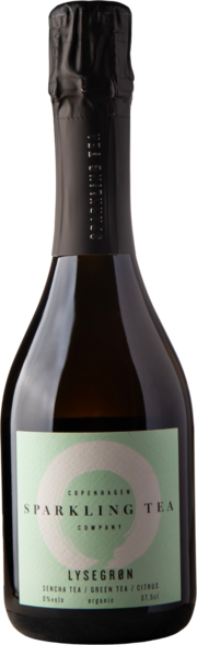 Sparkling Tea Lysegrøn Alkoholfri Organic, 37,5 cl, Copenhagen Sparkling Tea Company