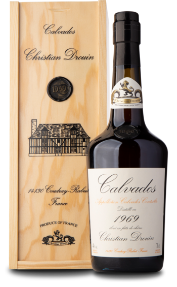 1969 Drouin Vintage 42%, Appellation Calvados Contrôlee, 70 cl
