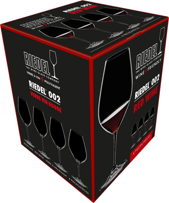 Riedel Wine Friendly Red Wine 6422/02, 4 glas
