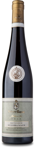 2005 Riesling Trockenbeerenauslese, Rheingau Trockenbeerenauslese Hattenheimer Nussbrunnen