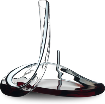 Riedel Mamba Fatto A Mano Decanter - Black / White / Black Optical 1950/00