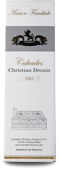 1963 Drouin Vintage Appellation Calvados Controlee 42%, 70 cl