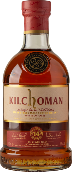 Kilchoman 14 år Sherry Casks 55%, 70 cl
