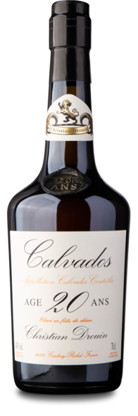 Calvados 20 Years 40%, Appellation Calvados Contrôlee, 70 cl