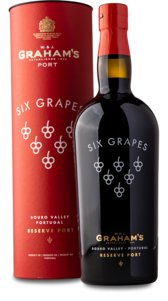 Six Grapes Reserve Ruby Port inkl. æske, Porto